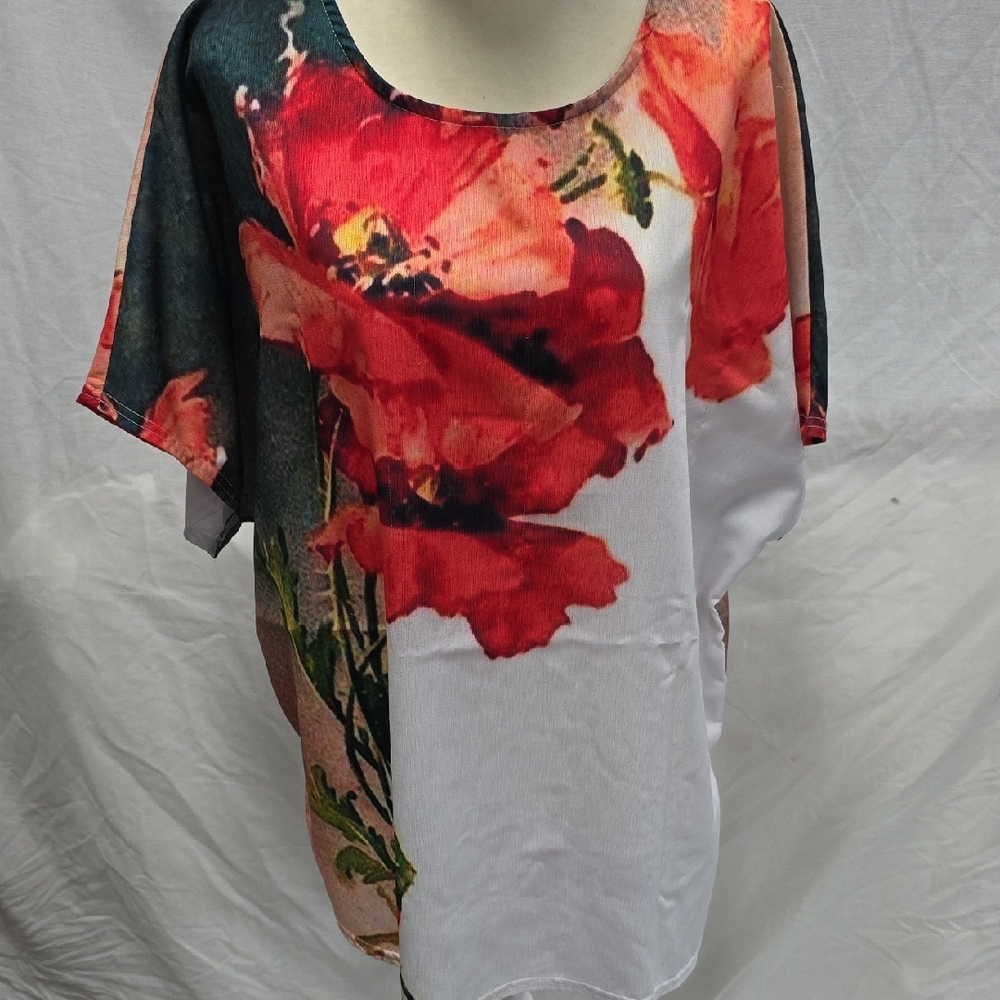 Floral Print Women's Top